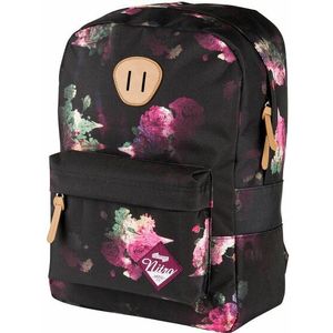 NITRO Vrije tijd rugzak Rugzak met laptopvak Urban Collection Urban Classic Backpack 20L Black Rose Zwart Veelkleurig