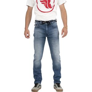 Riding Culture by Rokker Motorrad Hose Tapered Slim Men Light Blue-W32-L34