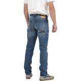 Riding Culture Tapered Slim Light Blue Motorfiets Jeans