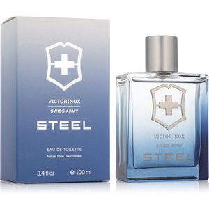 Herenparfum Victorinox EDT Steel 100 ml
