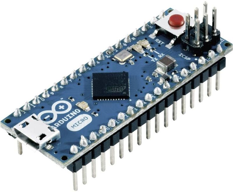 Arduino - Micro - Programmeerbaar Bord - Met MicroUSB-poort - ATmega328 4.2A microcontroller