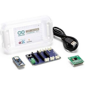 Arduino - Nano 33 BLE Sense - Starterbundel - Met OV7675-camera en Aangepast Schild voor TinyML-projecten