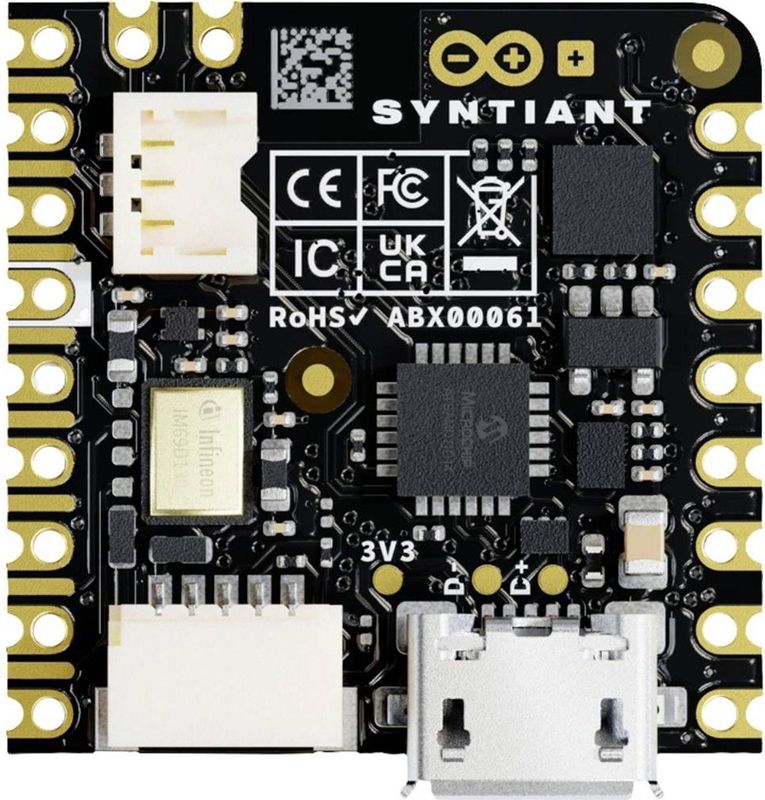 Arduino - Nicla Voice - Ontwikkelingskaart - 32-bit ARM Cortex-M7 - 8 MB RAM