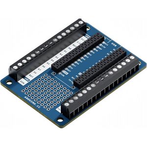 Arduino - ASX00037-3P Adapter - 3P Nano - Schroefaansluitingen - Prototypinggedeelte