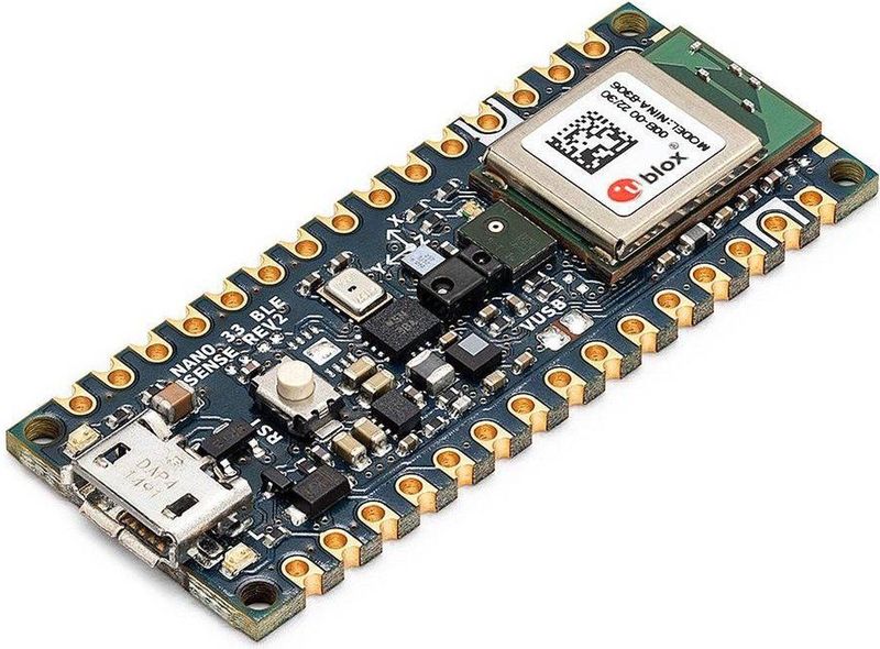 Arduino - Nano 33 BLE Sense Rev2 - Ontwikkelingskaart - Compact - 9 Sensoren