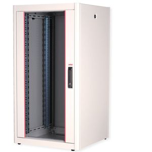 ROLINE 19-inch netwerkkast Basic 22 U, 600x600 BxD Glazen deur grijs