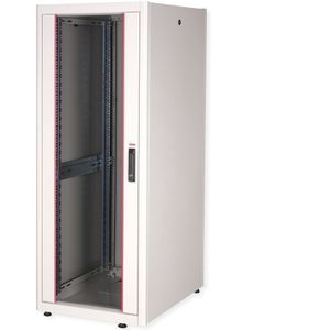 ROLINE 19-inch netwerkkast Basic 32 U, 600x800 BxD Glazen deur grijs