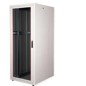 ROLINE 19-inch netwerkkast Basic 42 U, 800x1000 BxD Glazen deur grijs