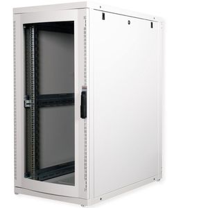 ROLINE 19-inch serverrack Pro 26 U, 600x1000 BxD grijs plexiglas