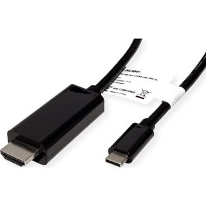 ROLINE USB type C - HDMI adapterkabel, M/M, 5 m
