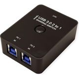 Value USB 3.2 Gen 1 Switch - 3 Poorten - Zwart