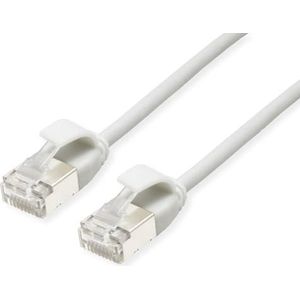 Roline Patch-Kabel RJ-45 (M) zu RJ-45 (M) 50 cm U/FTP CAT 6a weiß (21.15.1700)