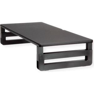 Value ergonomische monitor standaard/verhoger XL / zwart
