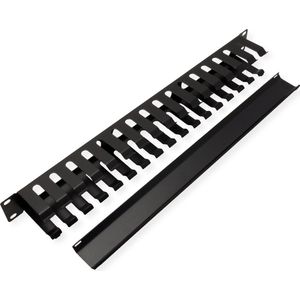 Value - 19" Kabelwartel - Accessoires voor Serverkasten - Zwart - 40x60mm