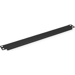 19" Blindplaat - 1U - Zwart