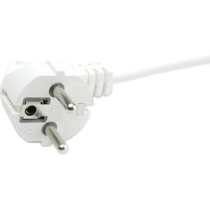 VALUE 6-voudige stekkerdoos zonder schakelaar, wit, 3 m