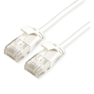 Roline Patch-Kabel RJ-45 (M) zu RJ-45 (M) 15 cm UTP CAT 6a weiß (21.15.0978)