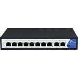 VALUE PoE+ Gigabit Ethernet Switch - 8+2 Poorten
