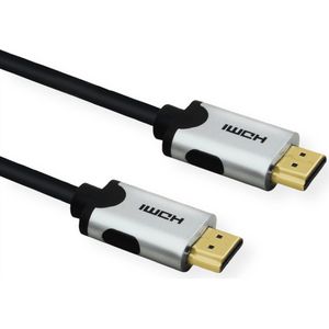 VALUE HDMI 10K Ultra High Speed Cable, M/M, zwart, 1 m - zwart 11.99.5940