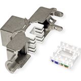 VALUE - Cat.6A Keystone - RJ-45 - Afgeschermd - Gereedschapsloos - Slim