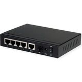 ROLINE Gigabit Ethernet Switch - 6 Poorten - 4x PoE