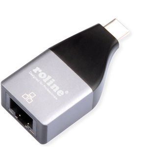 ROLINE - 12.02.1110 - USB 3.2 Gen 2 naar Gigabit Ethernet Converter - Zilver