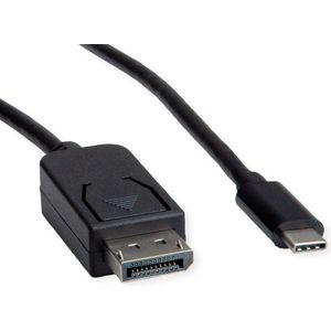 ROLINE USB Type C - DisplayPort Adapterkabe - V1. - M/ - 1 M