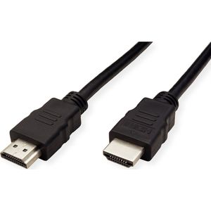 ROLINE GREEN HDMI High Speed kabel met Ethernet M-M, TPE, zwart, 1 m - zwart 11.44.5731