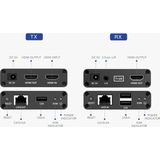 KVM-Verlenging - Cat.6/6A - Tot 70 Meter - HDMI - USB