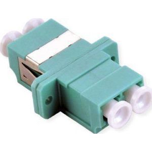 VALUE - Glasvezelkoppeling - Blauw - LC/LC Duplex - OM3