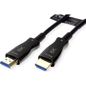 VALUE Ultra HDMI actieve optische 8K kabel, 30 m - zwart 14.99.3483