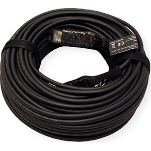 ROLINE Ultra HDMI Actieve Optische 8K Kabel, 50 m - zwart 14.01.3487