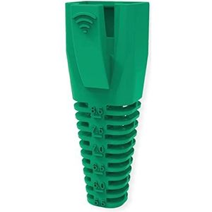 ROLINE RJ45 tule, 10 stuks, groen - groen 12.01.1113