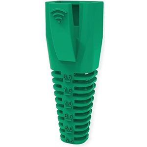 RJ45 netwerkplug huls | kabel 5,5 tot 8,5mm | 10 stuks | groen