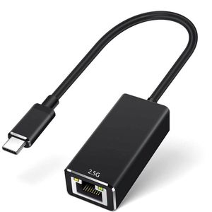 Value - USB 3.2 Gen 2 Type C naar 2,5 Gigabit Ethernet Converter - Zwart