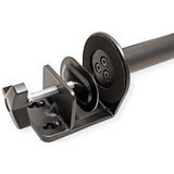 Value - Dual LCD-Arm Monitorsteun - Zwart - Tafelmontage - VESA 75/100