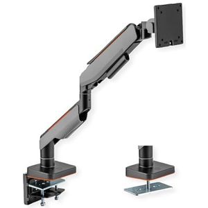 ROLINE LCD-Arm, Tischmontage, Gasfeder, 5 Gelenke, max. 20 kg