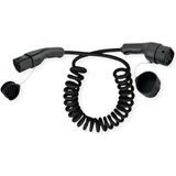 ROLINE - E-Auto Type 2 Oplaadkabel - Driefasig - 3 m - 16 A - 11 kW