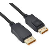 ROLINE DisplayPort v2.1 16K DP ST kabel - ST - zwart - 2m