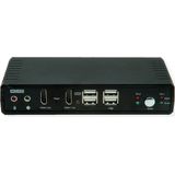 Roline - KVM-schakelaar Dual Head - Zwart - 1U - 2 Stuks
