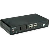 Roline - KVM-schakelaar Dual Head - Zwart - 1U - 2 Stuks