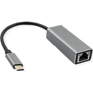 Roline - USB 3.2 Gen 1 - Netwerkadapter - Grijs - 5-Gigabit Ethernet Converter