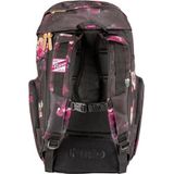 Nitro Weekender rugzak met gevoerd laptopvak, schooltas, wandelrugzak met nat vak, 42 liter, Black Rose, 42 L, rugzak