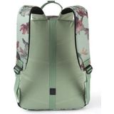 Nitro Urban Classic, Old School rugzak met gevoerd laptopvak, streetpack, schooltas, schooltas, schooltas, schooltas, schooltas, schooltas, schooltas, 20 liter, bloemenpatroon, Dead Flower