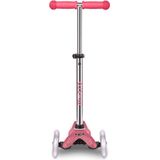 Mini Micro - Deluxe LED Glitter Step - Roze - Verstelbaar Stuur