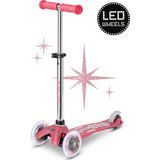 Mini Micro - Deluxe LED Glitter Step - Roze - Verstelbaar Stuur