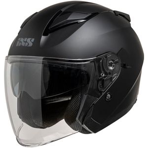 iXS - iXS868 - Jethelm - Zwart - Polycarbonaat - Helder Vizier