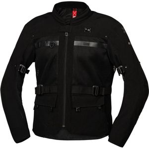 IXS - Venture-BigAir - Motorjas - Zwart - Polyester - CE Level 2 Bescherming