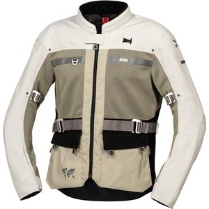 IXS - Venture-BigAir 1.0 - Textiele Motorjas - Beige
