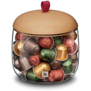 Metalen capsulehouder - Organiseer je capsules - 1 stuk - Zwart - Staal
